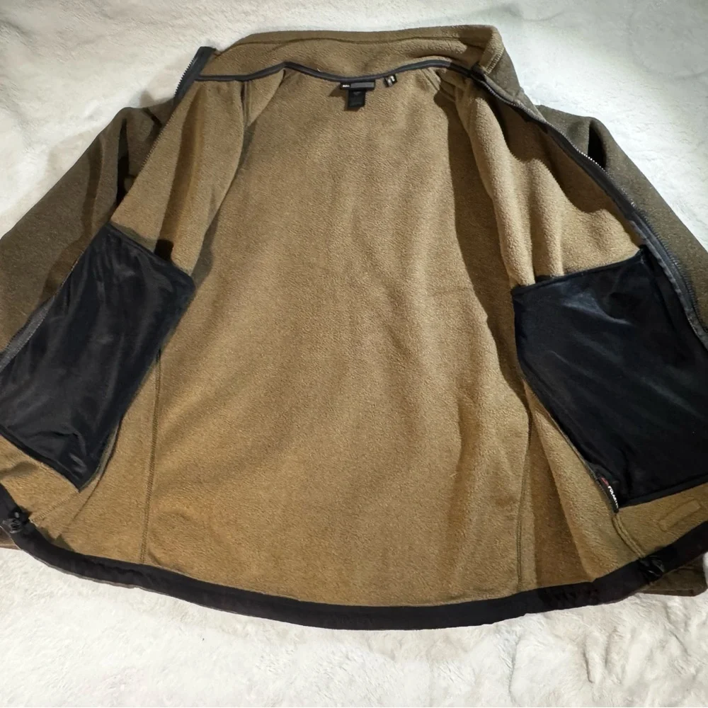 REI Dark Brown Fleece Jacket